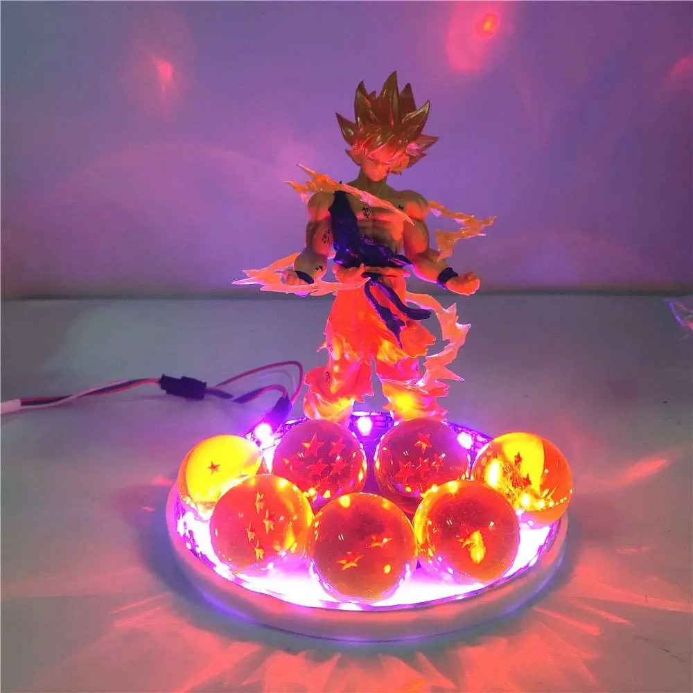 Dragon Ball Z Anime Figures Son Goku LED - Gapo Goods -