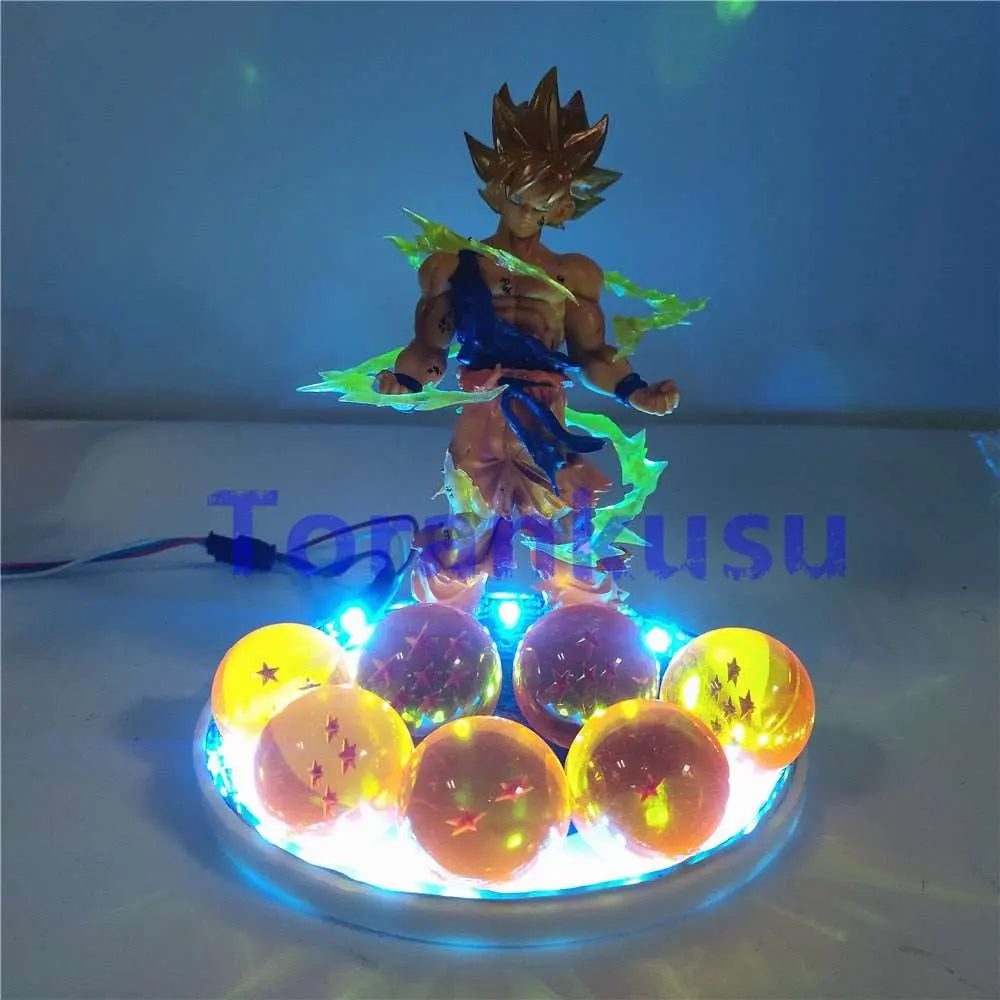 Dragon Ball Z Anime Figures Son Goku LED - Gapo Goods -