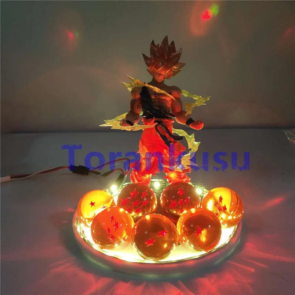 Dragon Ball Z Anime Figures Son Goku LED - Gapo Goods -