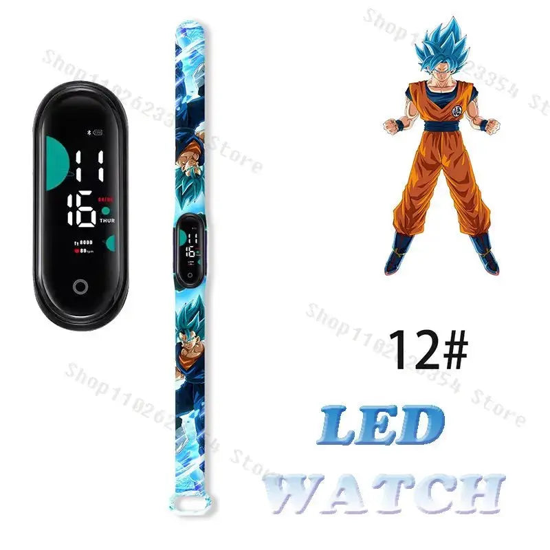 Dragon Ball Z Kids LED Touch Sports Watch - Kakarotto Design - Gapo Goods - Accessories
