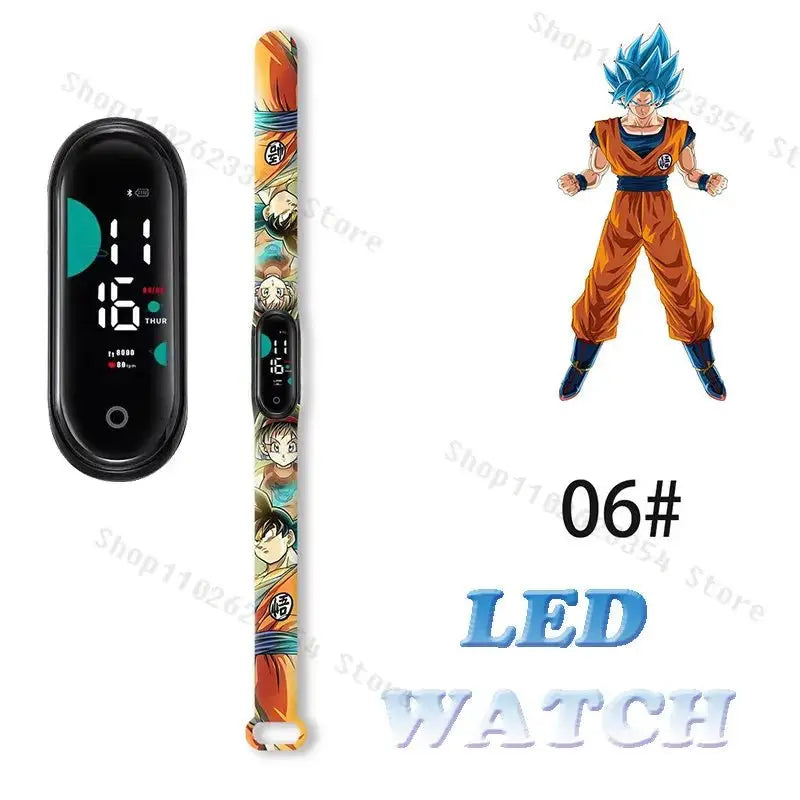 Dragon Ball Z Kids LED Touch Sports Watch - Kakarotto Design - Gapo Goods - Accessories