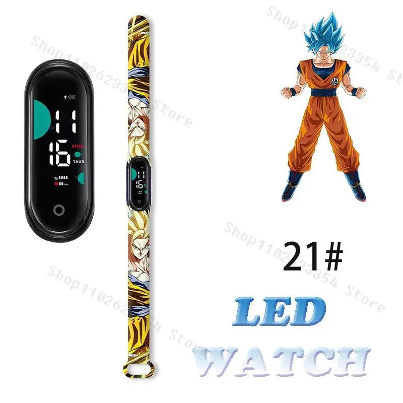 Dragon Ball Z Kids LED Touch Sports Watch - Kakarotto Design - Gapo Goods - Accessories