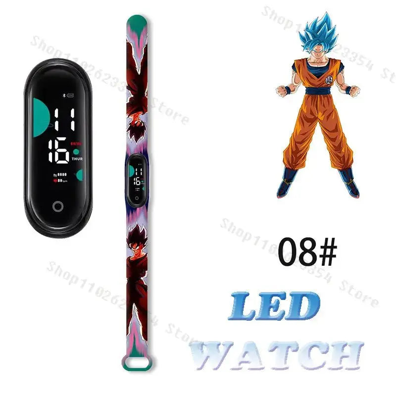 Dragon Ball Z Kids LED Touch Sports Watch - Kakarotto Design - Gapo Goods - Accessories
