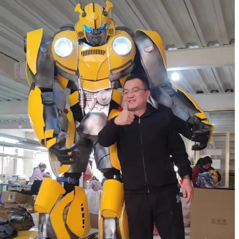 Easy to Wear Dino Robot Costume for Adults - Perfect for Movie Cosplay and Birthdays - Gapo Goods - Accessories