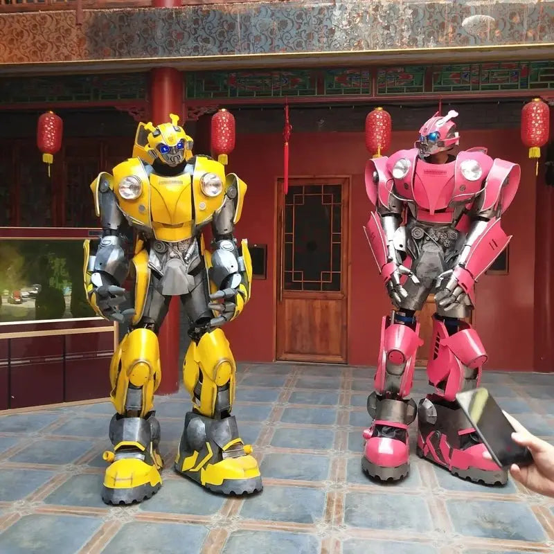 Easy to Wear Dino Robot Costume for Adults - Perfect for Movie Cosplay and Birthdays - Gapo Goods - Accessories