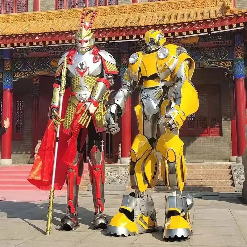 Easy to Wear Dino Robot Costume for Adults - Perfect for Movie Cosplay and Birthdays - Gapo Goods - Accessories