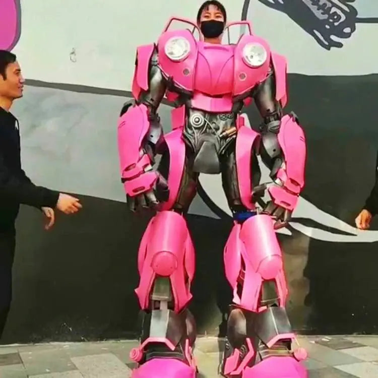 Easy to Wear Dino Robot Costume for Adults - Perfect for Movie Cosplay and Birthdays - Gapo Goods - Accessories