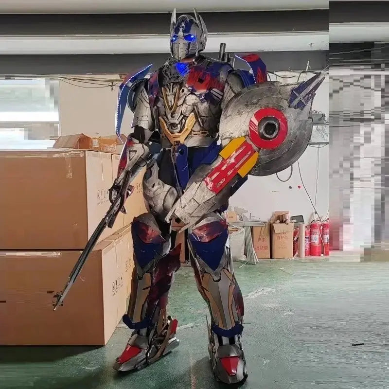 Easy to Wear Dino Robot Costume for Adults - Perfect for Movie Cosplay and Birthdays - Gapo Goods - Accessories