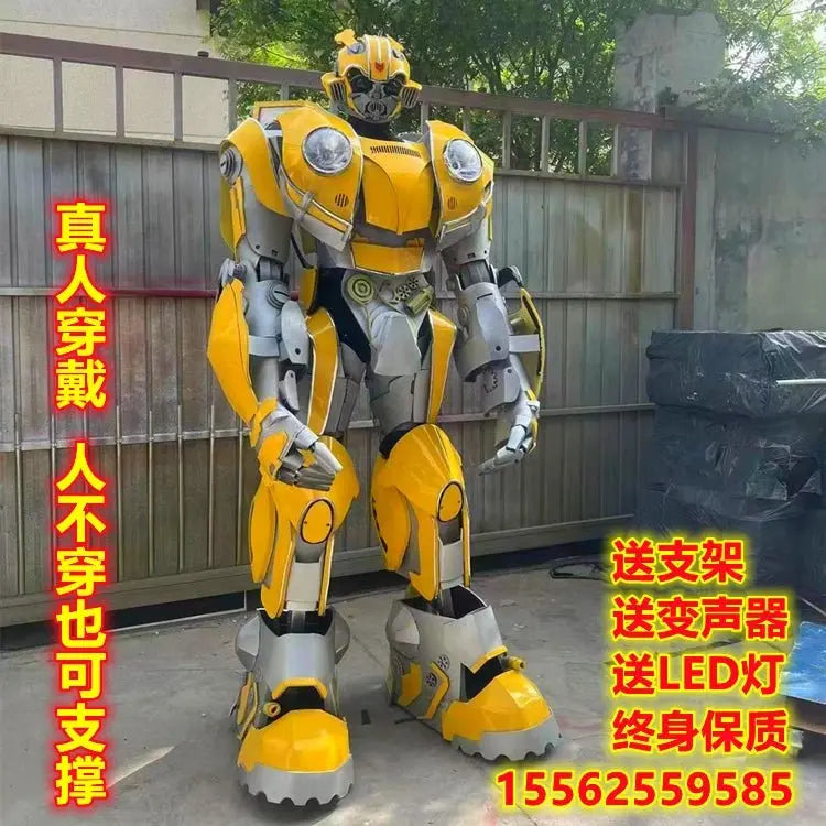 Easy to Wear Dino Robot Costume for Adults - Perfect for Movie Cosplay and Birthdays - Gapo Goods - Accessories