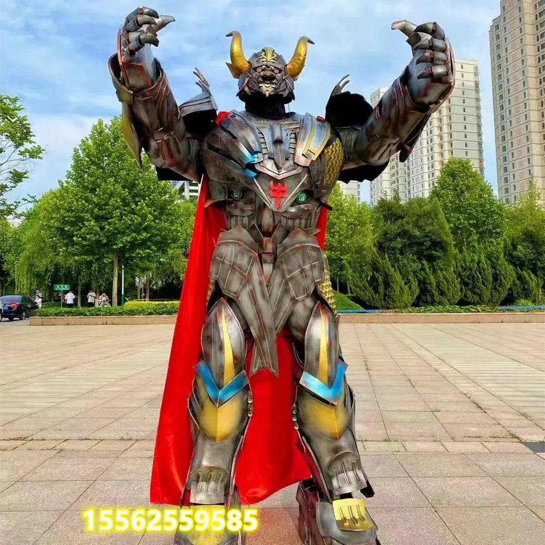 Easy to Wear Dino Robot Costume for Adults - Perfect for Movie Cosplay and Birthdays - Gapo Goods - Accessories