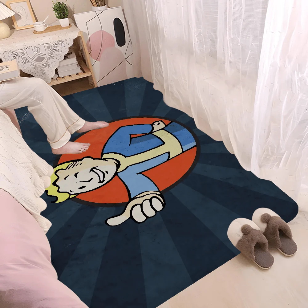 Fallout - Themed Floor Mat, Anti - Slip Bathroom Mat, Kids' Bedroom Doormat, Living Room Welcome Rug - Gapo Goods -