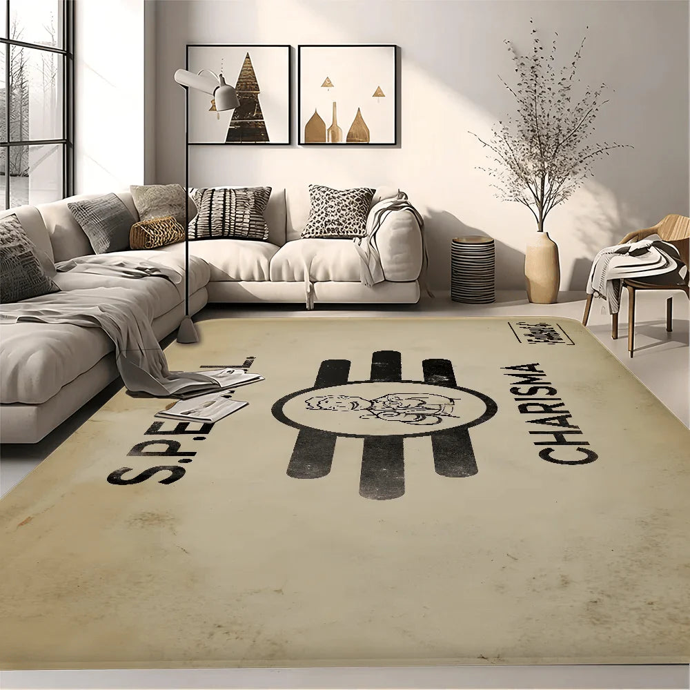 Fallout - Themed Floor Mat, Anti - Slip Bathroom Mat, Kids' Bedroom Doormat, Living Room Welcome Rug - Gapo Goods -