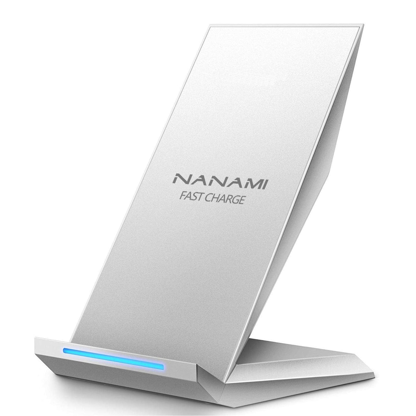 Fast Wireless Charger,NANAMI Qi Certified Wireless Charging Stand Compatible iPhone 15/15 Pro/15 Plus/15 Pro Max/14/14 Pro/13/12,Samsung Galaxy S24/S23/S22/S21/S20/Note 20 Ultra and Qi - Enabled Phone - Gapo Goods - Computer PC Gaming Accessories