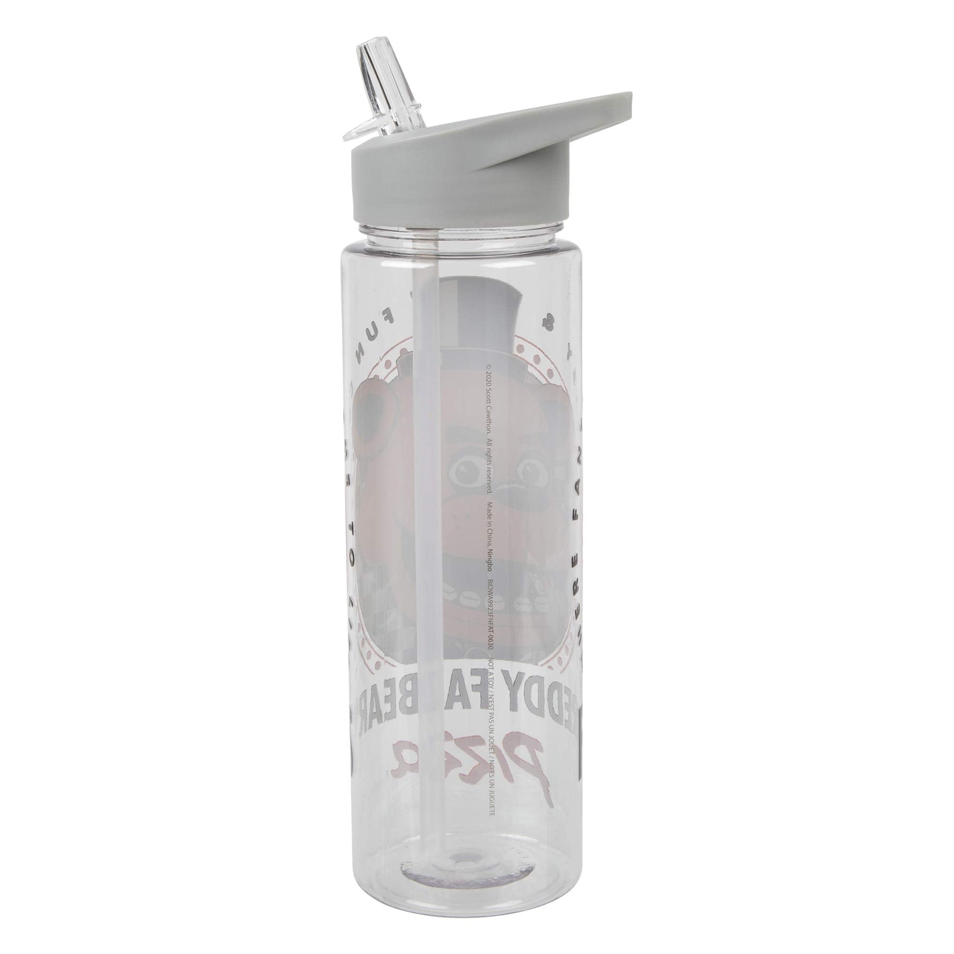 Five Nights at Freddy's Water Bottle - 24 Oz Tritan Leak Resistant with Reusable Straw Mug