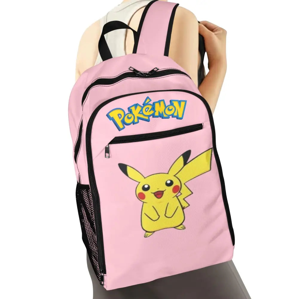 Funny Vibes Only Print Leisure Sports Backpack - Pink1 / ONE SIZE