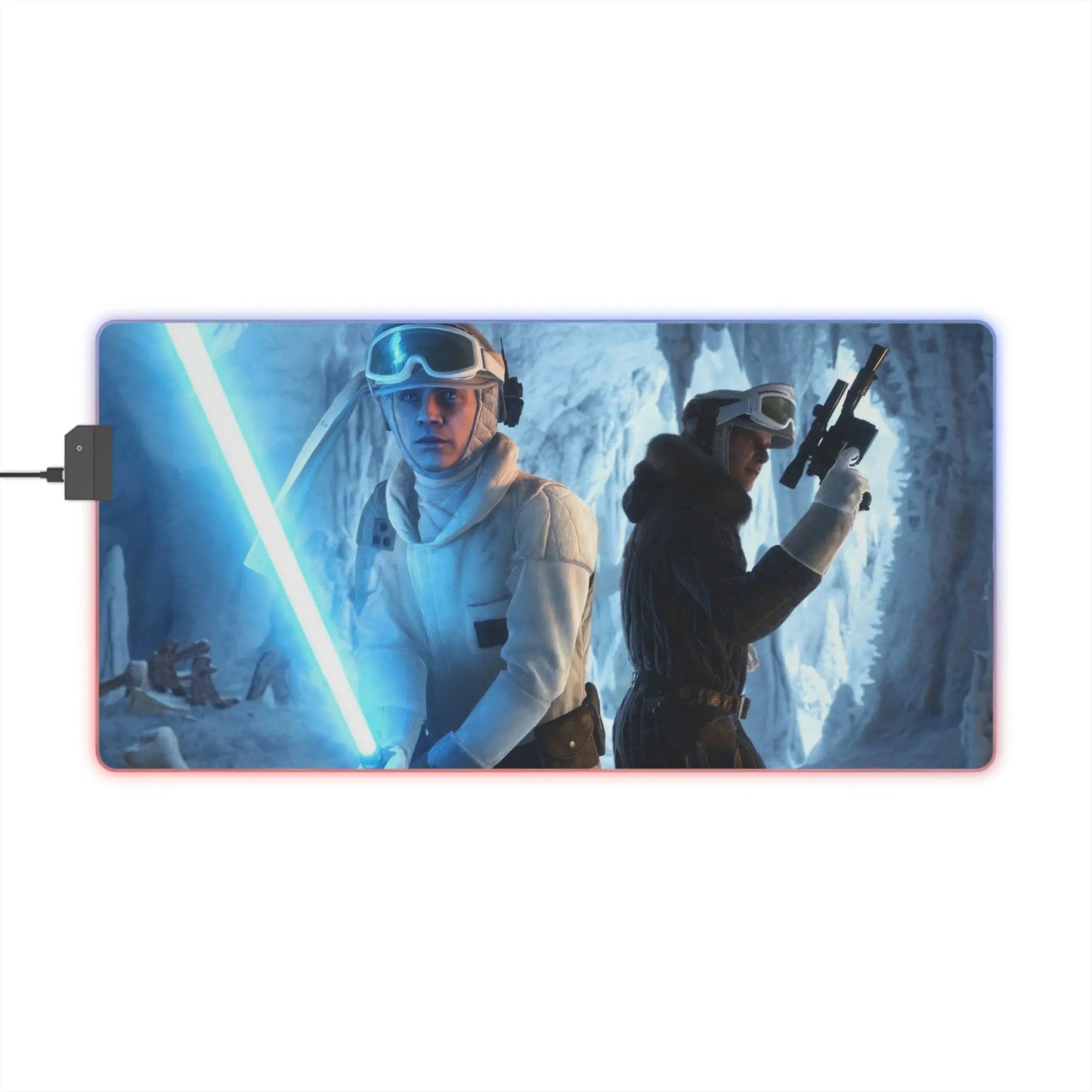 LED Gaming Desk Pad β Large Gaming Surface with Customizable LED Lighting & Non-Slip Base