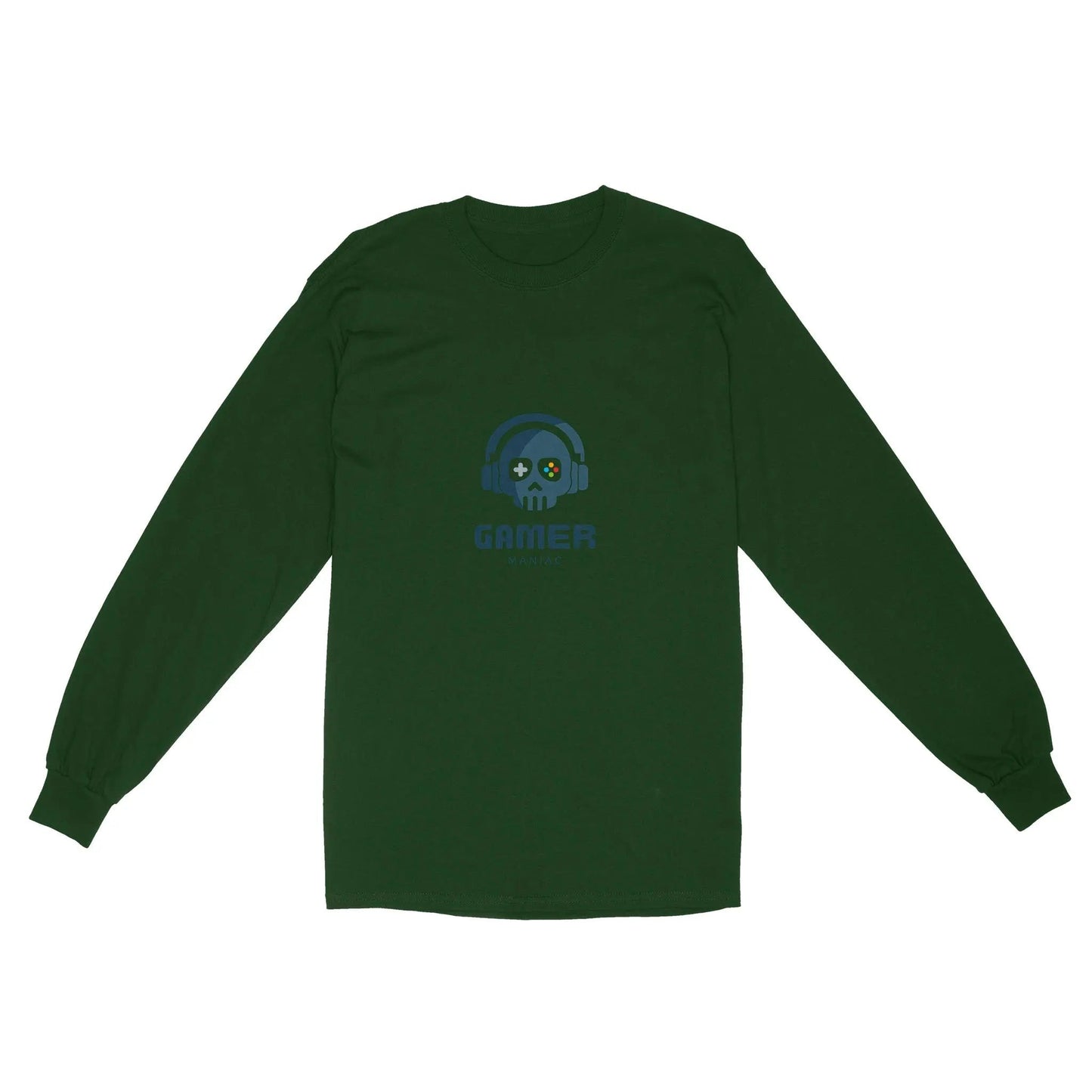 Gamer gift Grunge Graff - Unisex Sleeve Printed Standard Long Sleeve - Gapo Goods -