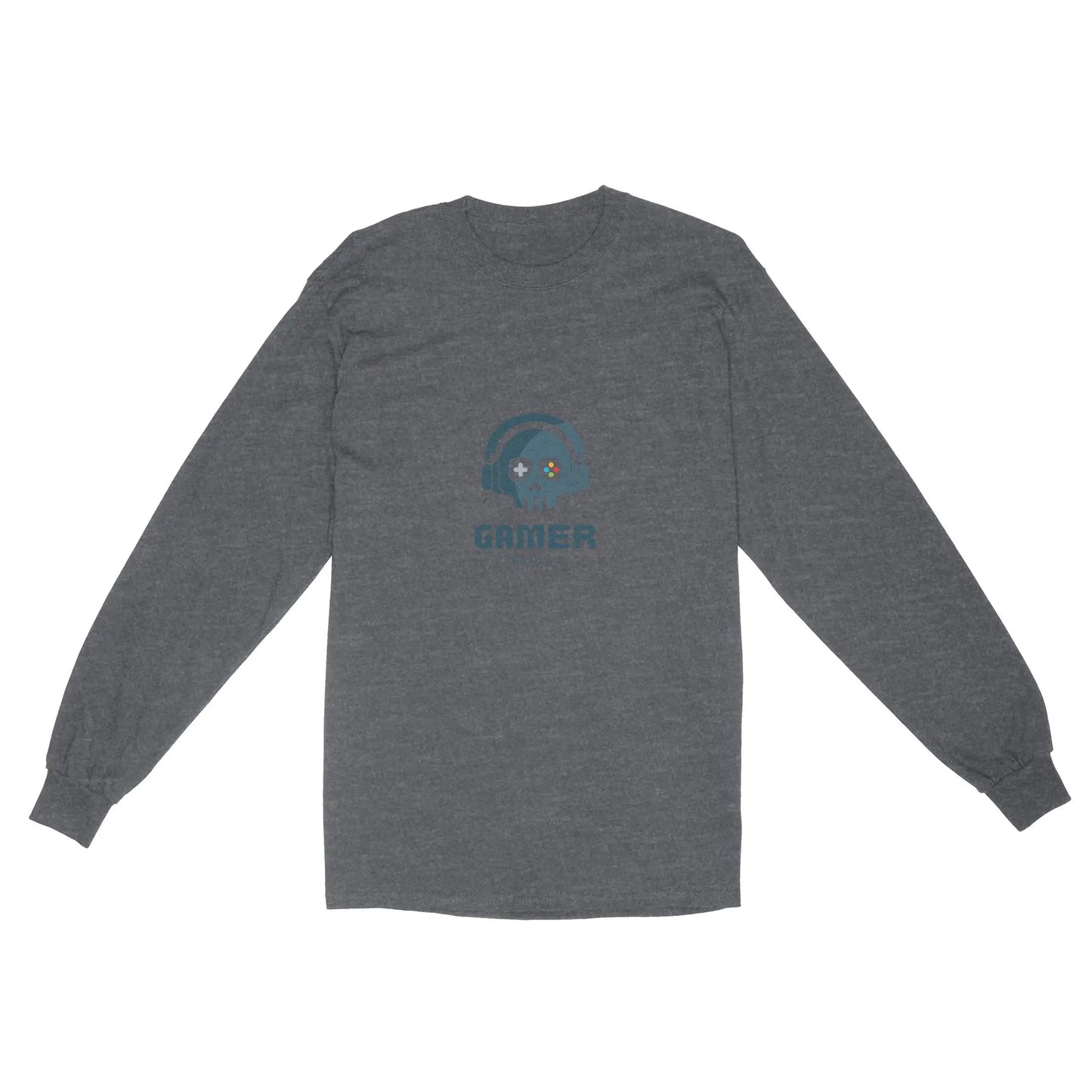 Gamer gift Grunge Graff - Unisex Sleeve Printed Standard Long Sleeve - Gapo Goods -