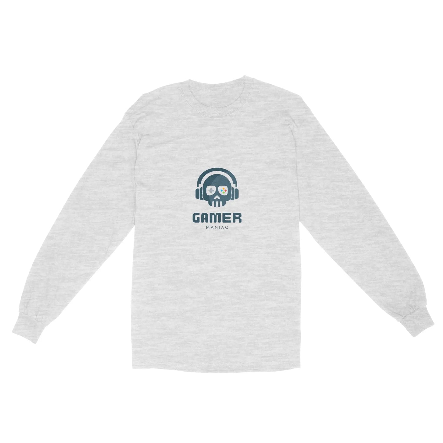 Gamer gift Grunge Graff - Unisex Sleeve Printed Standard Long Sleeve - Gapo Goods -