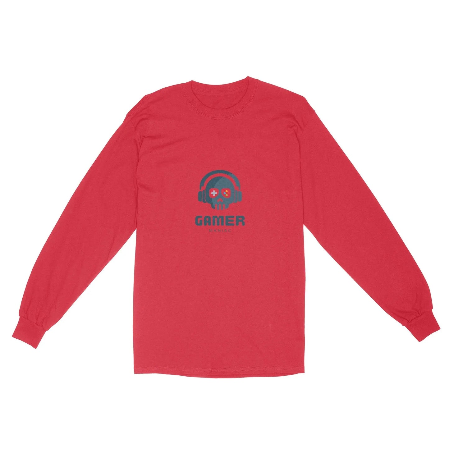 Gamer gift Grunge Graff - Unisex Sleeve Printed Standard Long Sleeve - Gapo Goods -