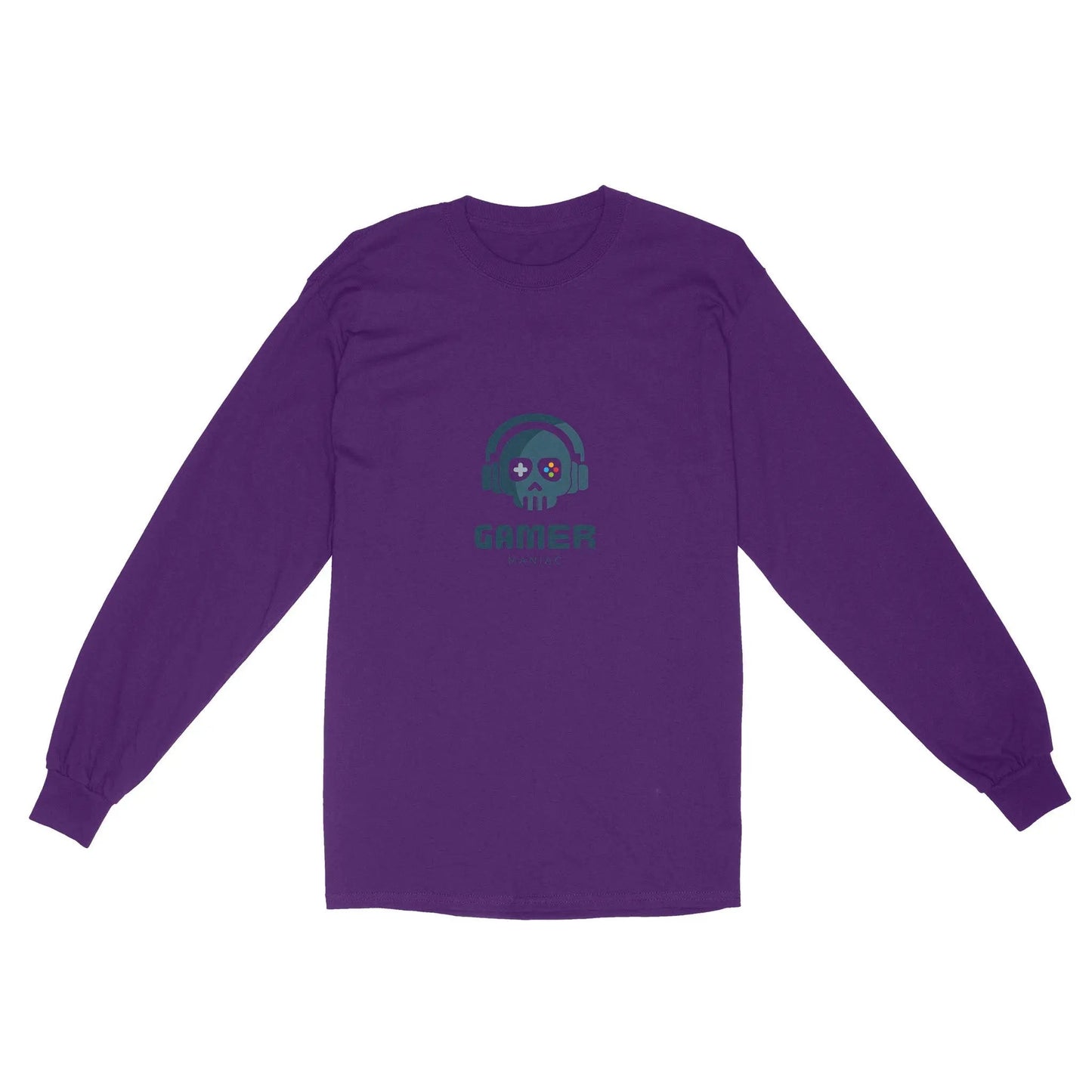 Gamer gift Grunge Graff - Unisex Sleeve Printed Standard Long Sleeve - Gapo Goods -