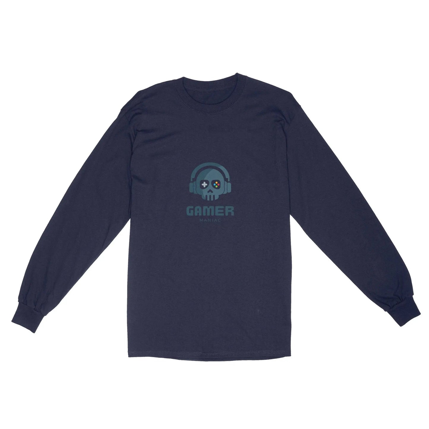 Gamer gift Grunge Graff - Unisex Sleeve Printed Standard Long Sleeve - Gapo Goods -