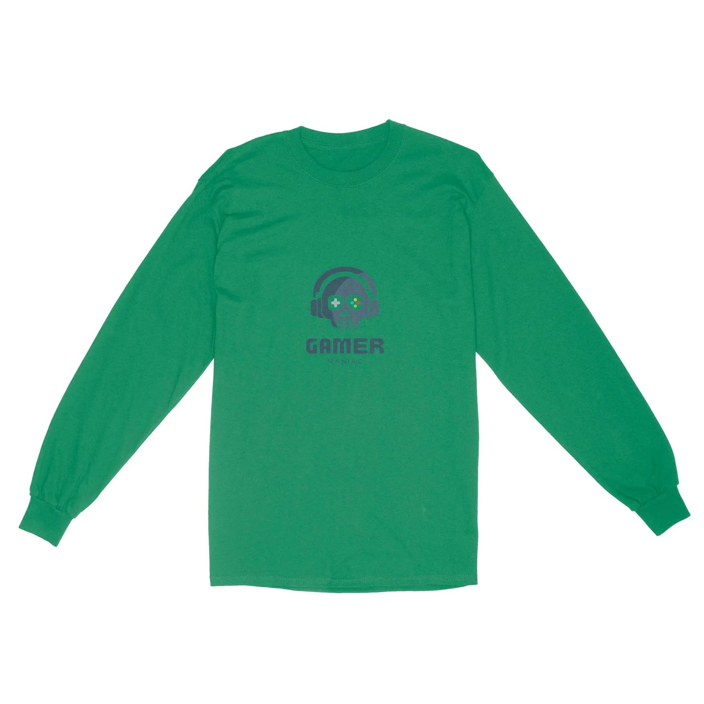 Gamer gift Grunge Graff - Unisex Sleeve Printed Standard Long Sleeve - Gapo Goods -