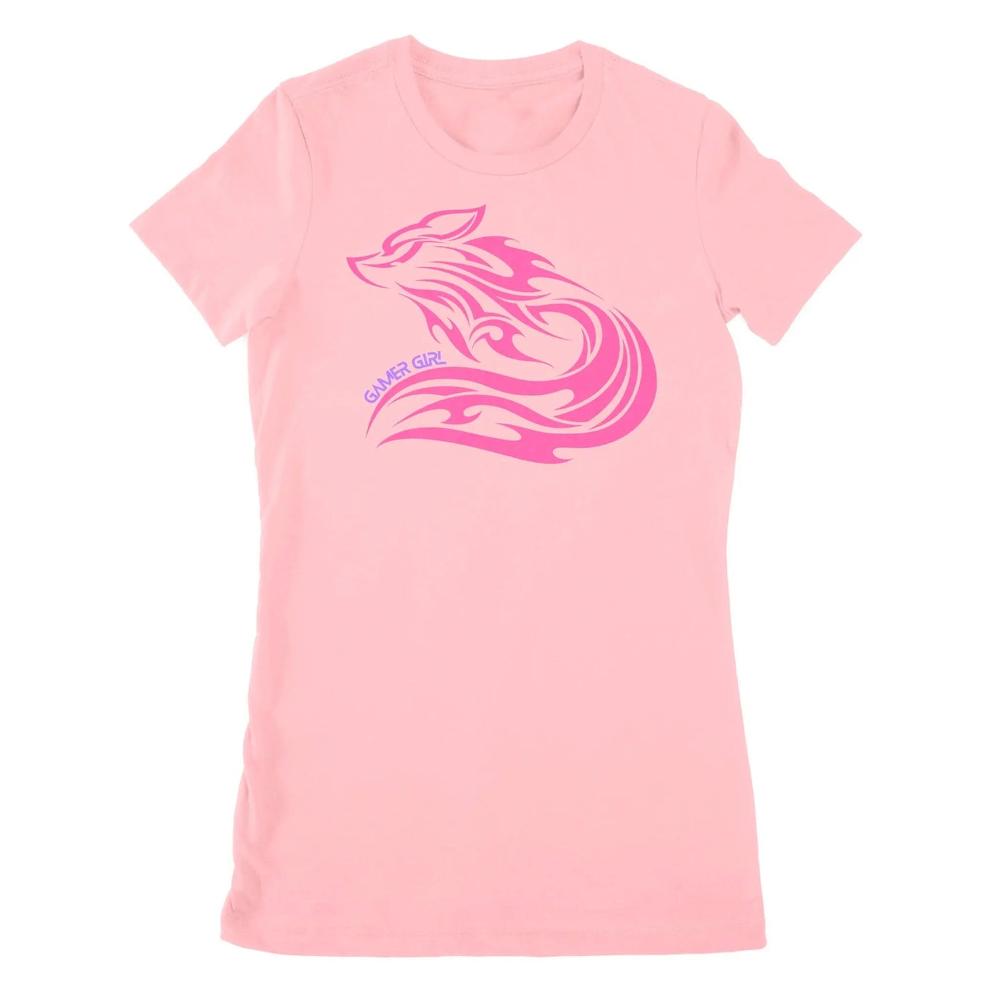Gamer Girl Pink Fox - Premium Women's T - shirt - Gapo Goods - Shirt