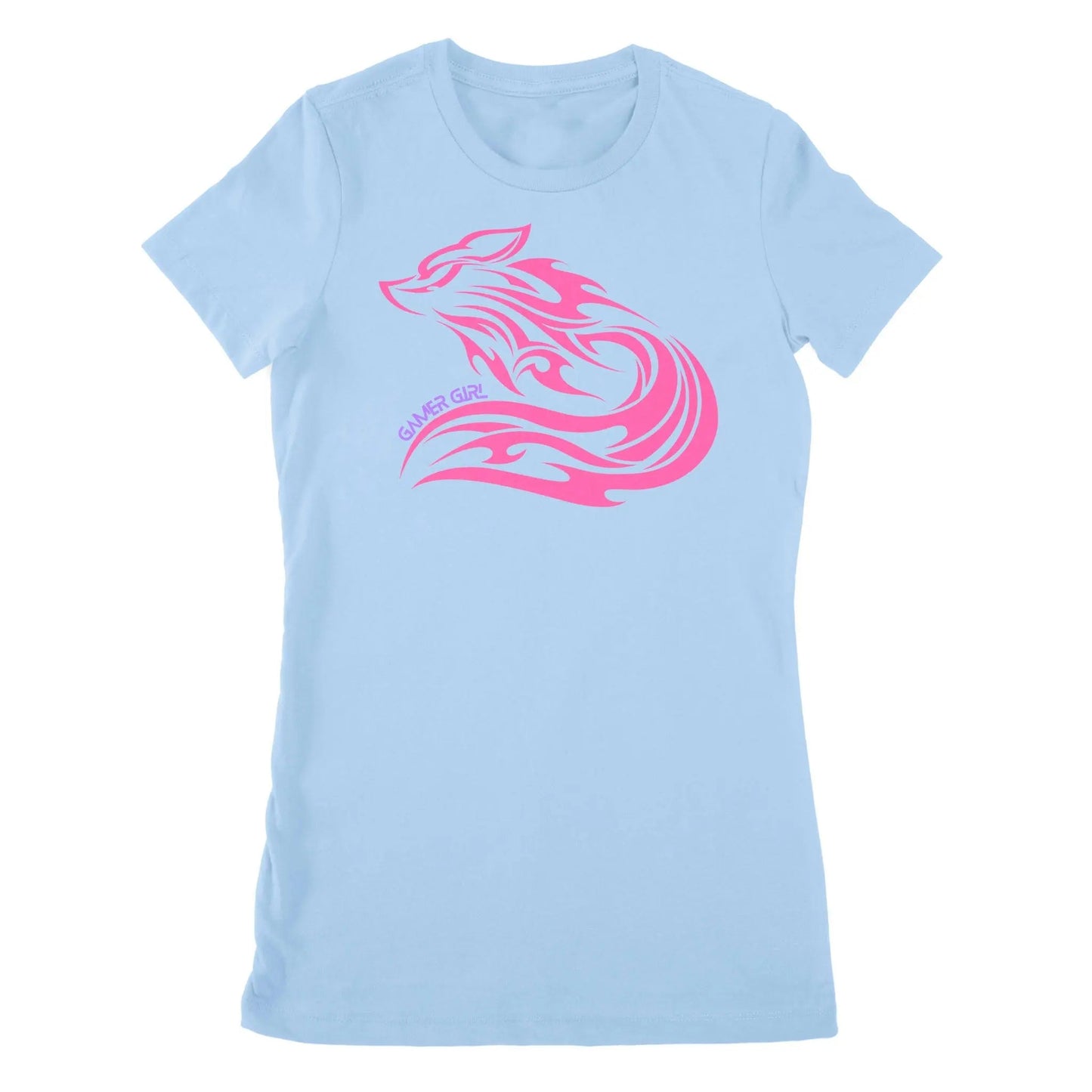 Gamer Girl Pink Fox - Premium Women's T - shirt - Gapo Goods - Shirt