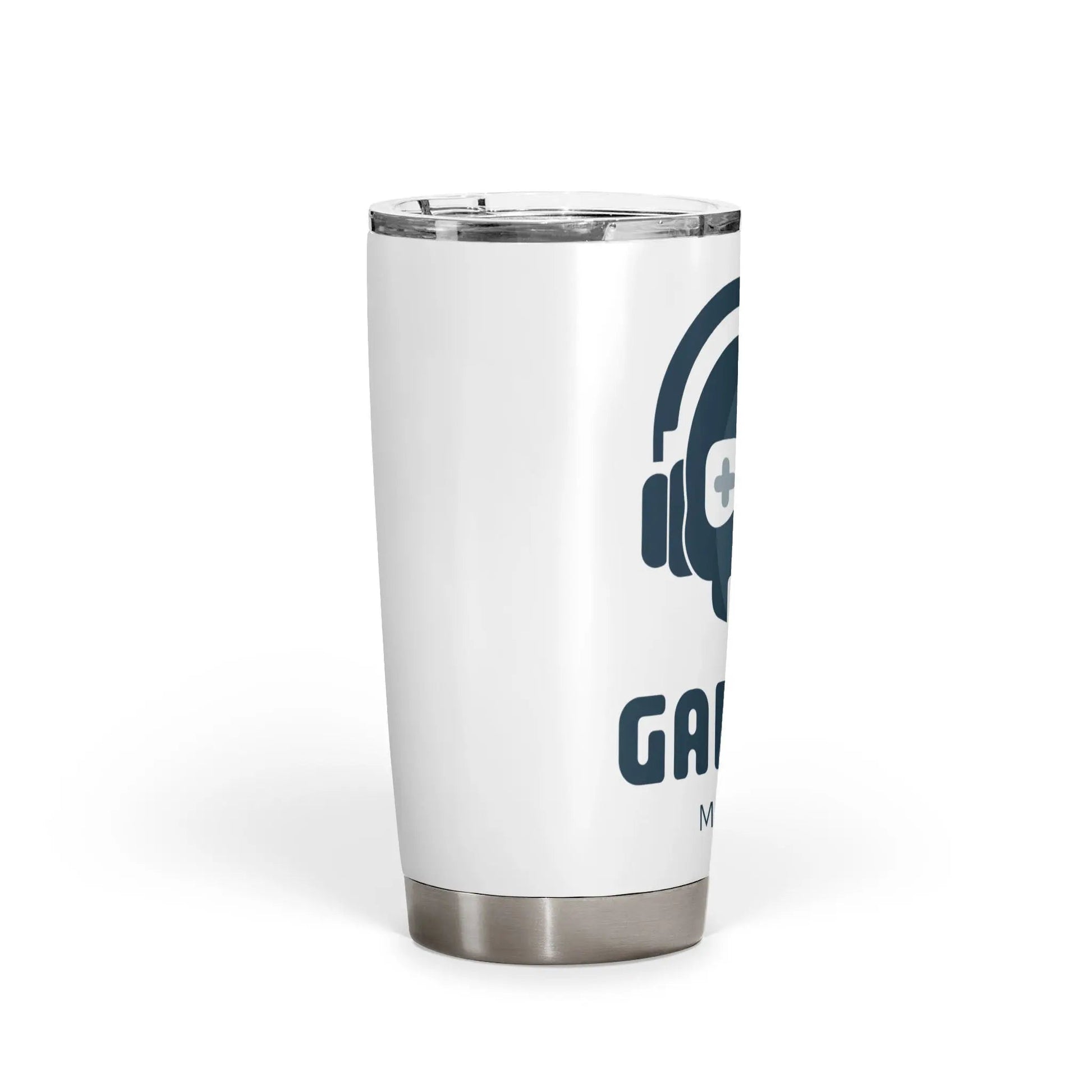 Gamer Maniac Grunge Graff - 20oz Fat Tumbler 20oz White