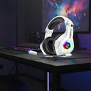 Gaming Headset 7.1 Surround – Noise Cancelling Mic, Memory Foam Earmuffs, RGB LED Lighting