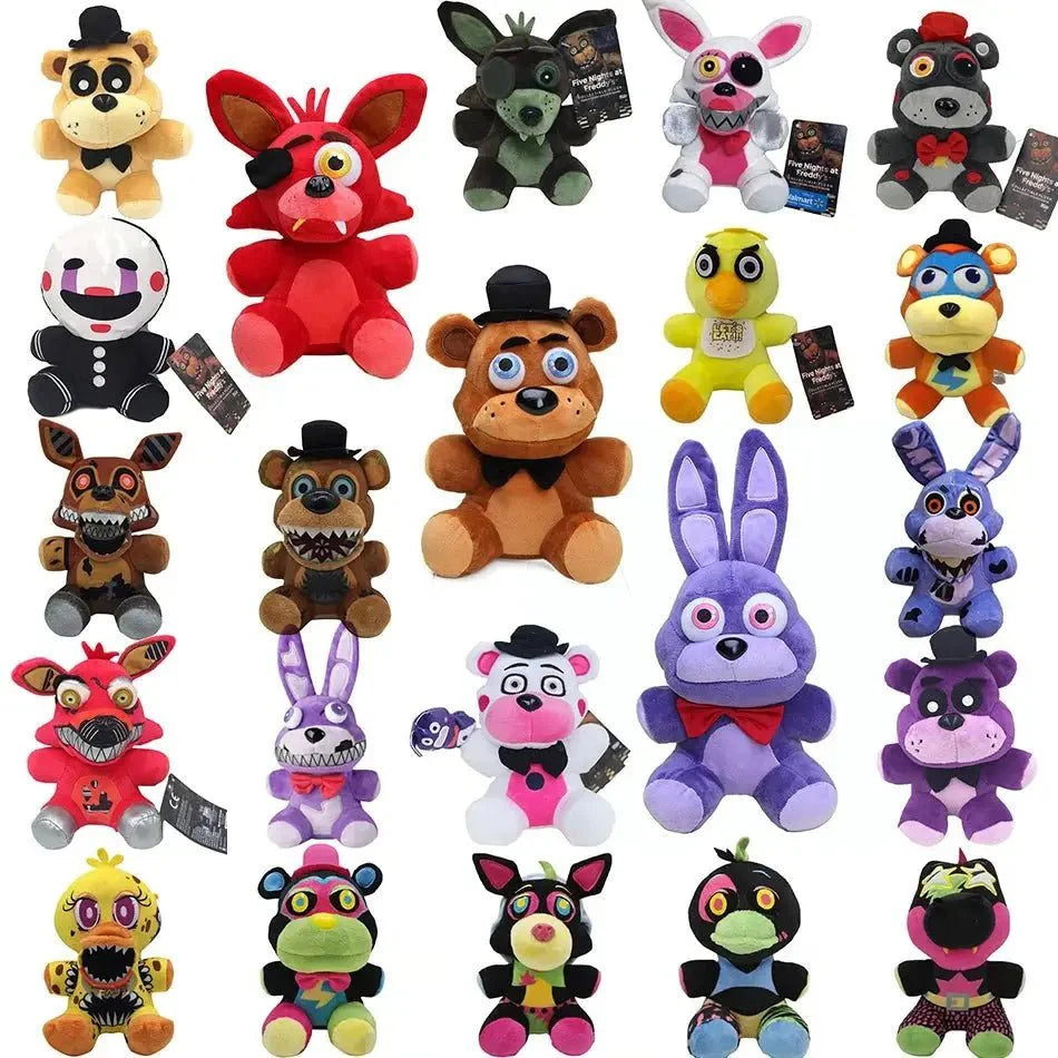 Get ready to cuddle with Bonnie Bear and Foxy as you immerse yourself in the eerie yet endearing world of Five Nights at Freddy’s! 🐻 - Gapo Goods -