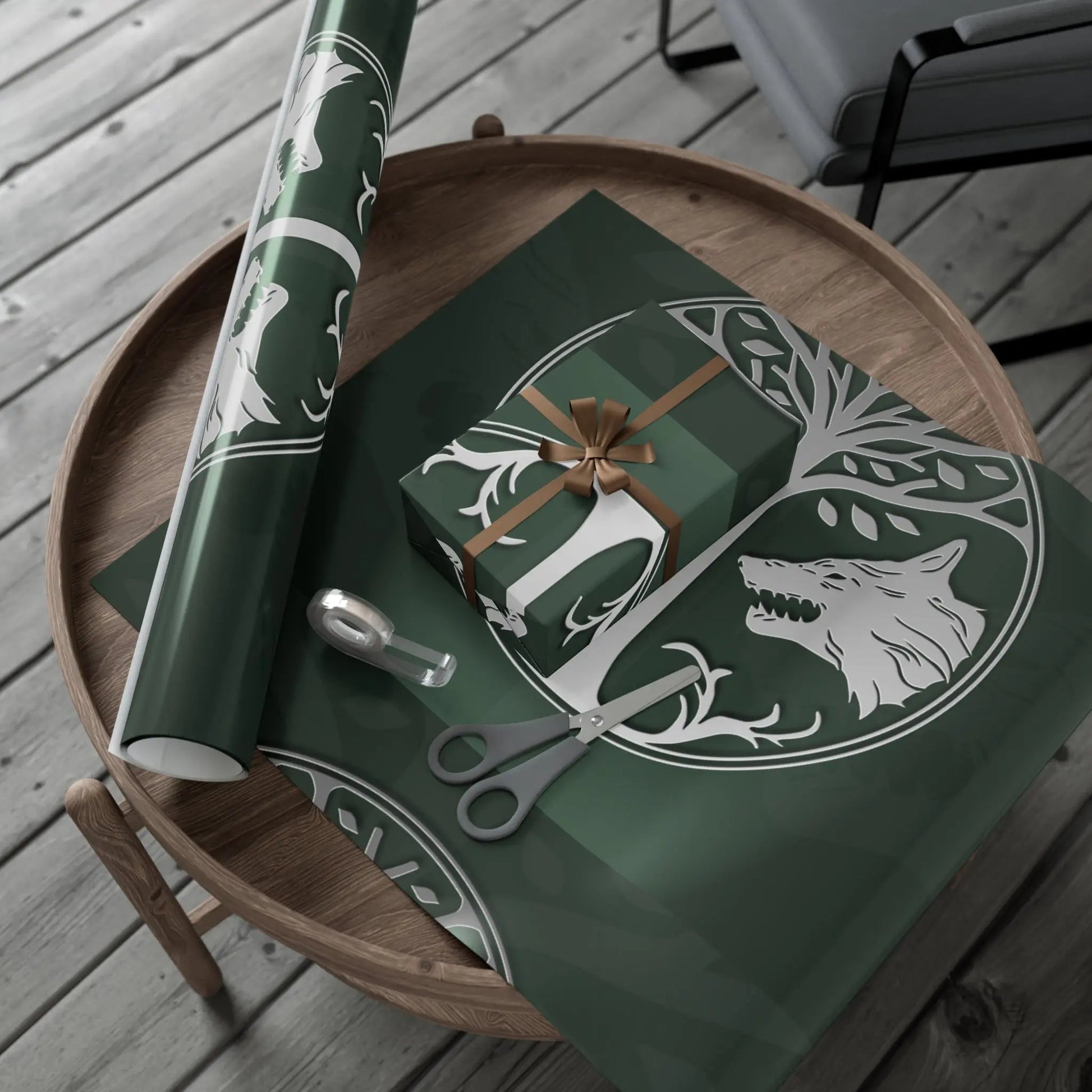 Gift Wrap Papers Iron Banner