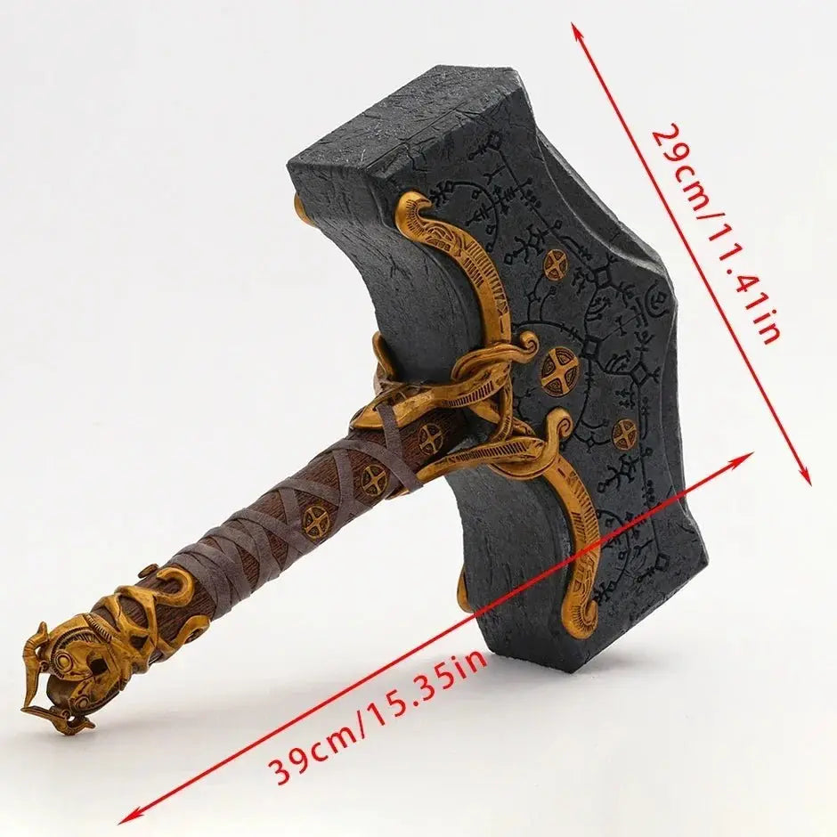 Kratos Hammer Collectible β Limited Edition PVC Game Statue 29cm God of War Figure Collectible