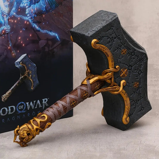 Kratos Hammer Collectible – Limited Edition PVC Game Statue 29cm God of War Figure Collectible