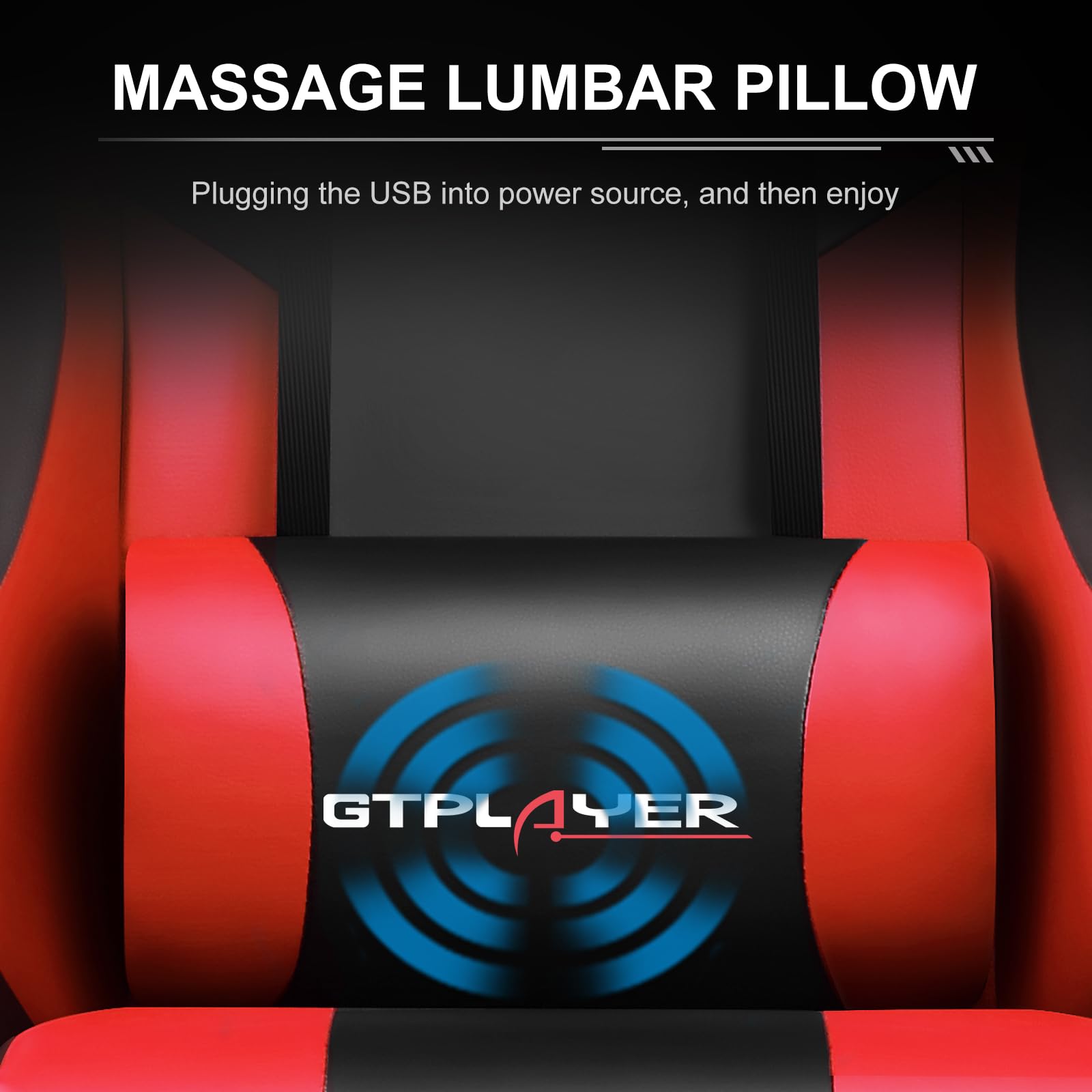 Gaming Chair With Footrest - Adjustable Computer Chair With Lumbar Support Seat & 360 Swivel Gaming Seat Gaming Accessories