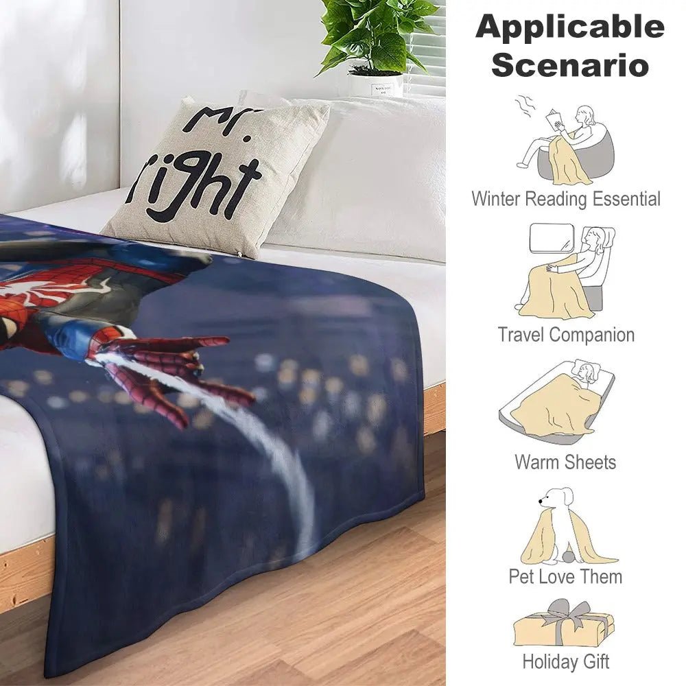 Hooded face Super Soft Flannel Blanket - Gapo Goods - Blanket