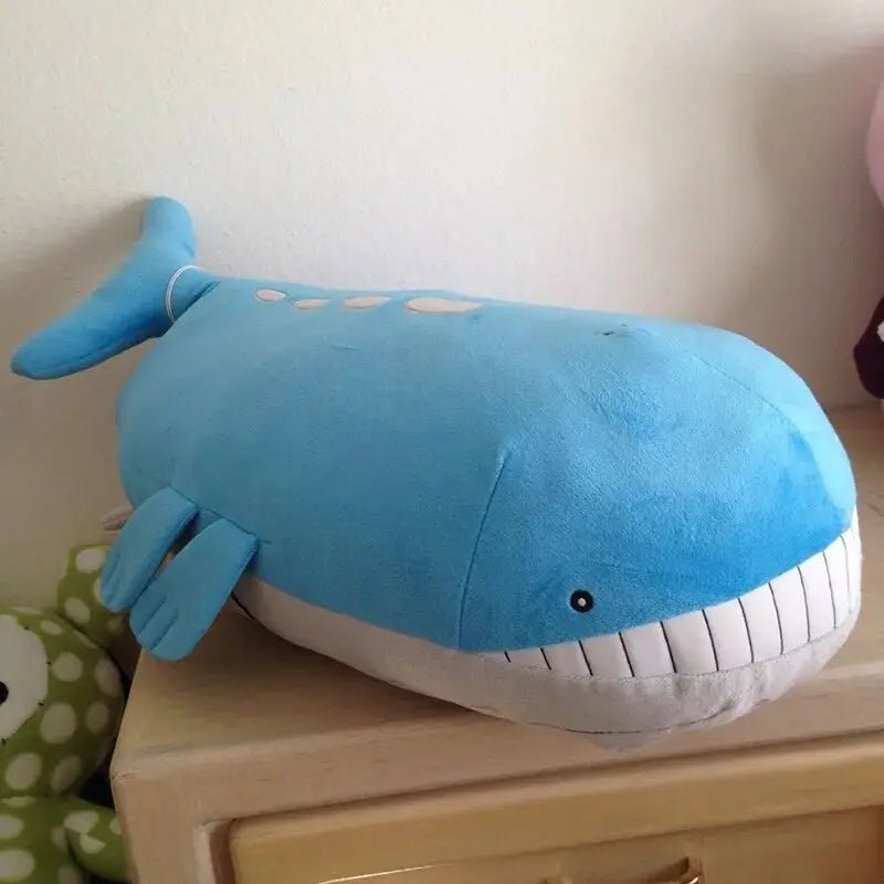 Huge and Cute Wailord Stuffed Pokemon - 55cm Pokémon Blue Whale Pillow - Gapo Goods -