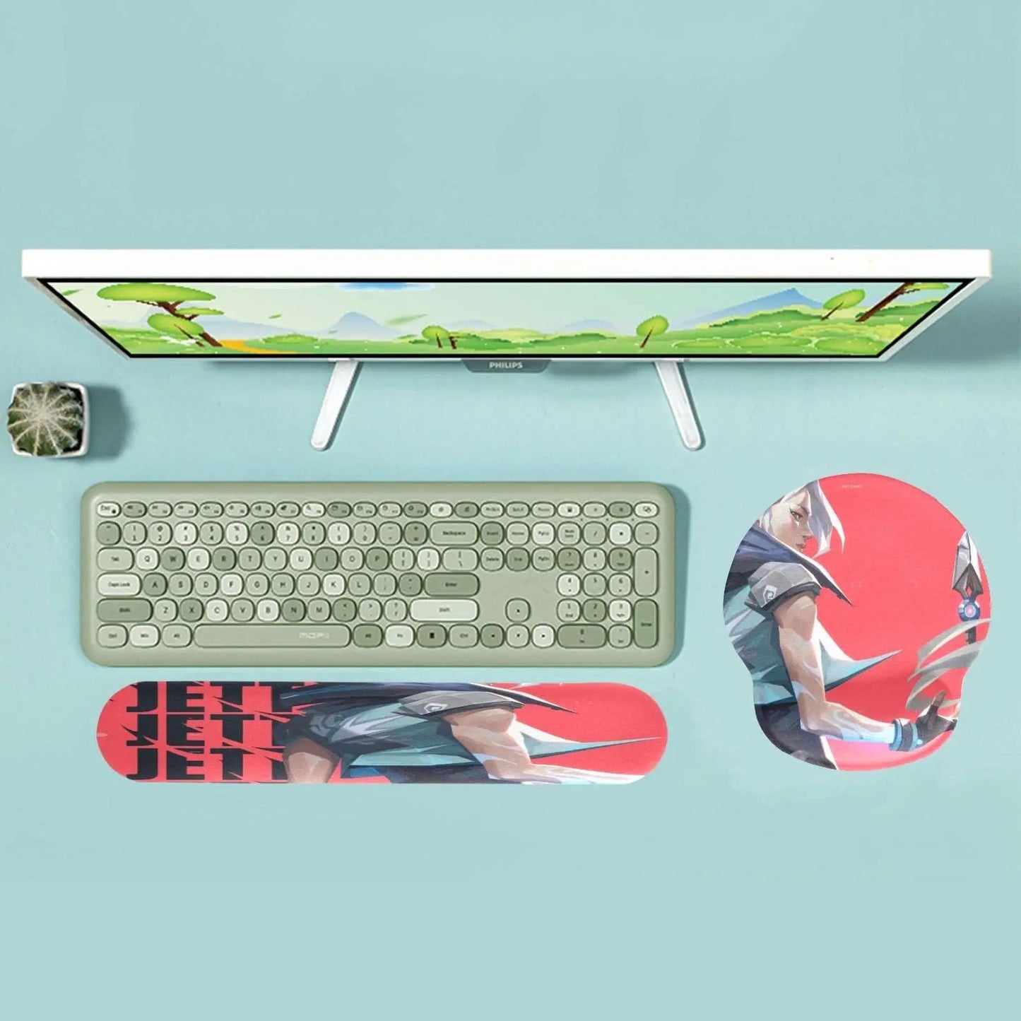Jett inspired Mouse Pad and Hand Rest Set - Gapo Goods -