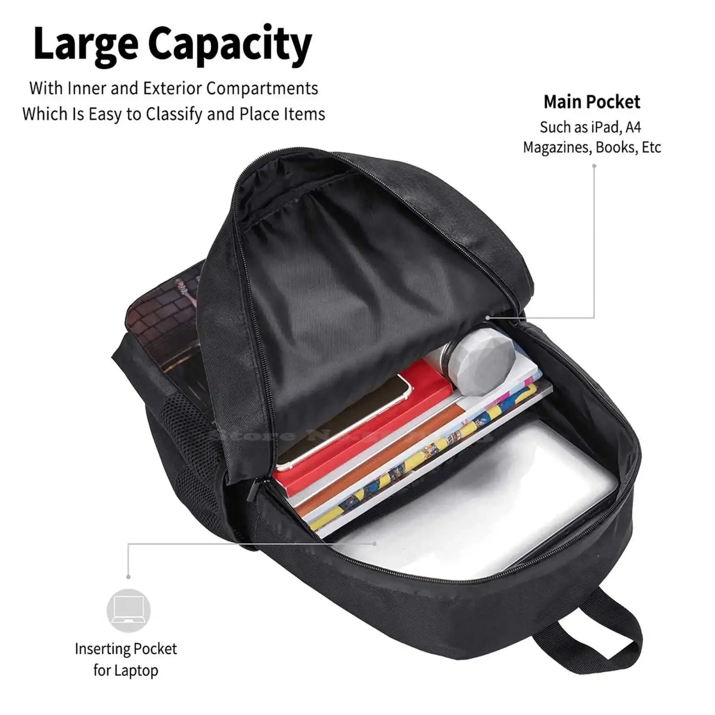 Kingdom Hearts 3 Cover Backpacks For School Teenagers Girls Travel Bags Kingdom Hearts Gamer Video Games - Gapo Goods -