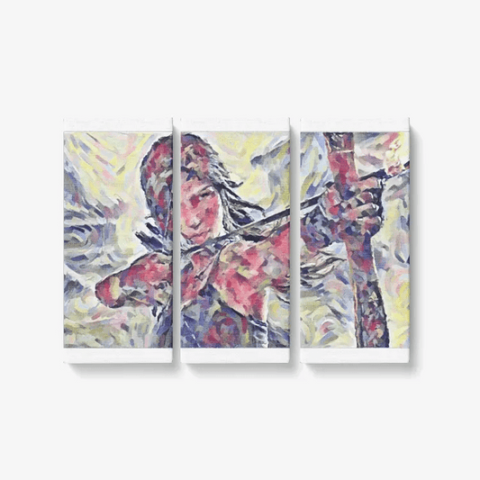 Canvas Wall Art – 3 Piece Framed Canvas Set for Living Room Decor, Ready to Hang 3 x 8'' x 18''