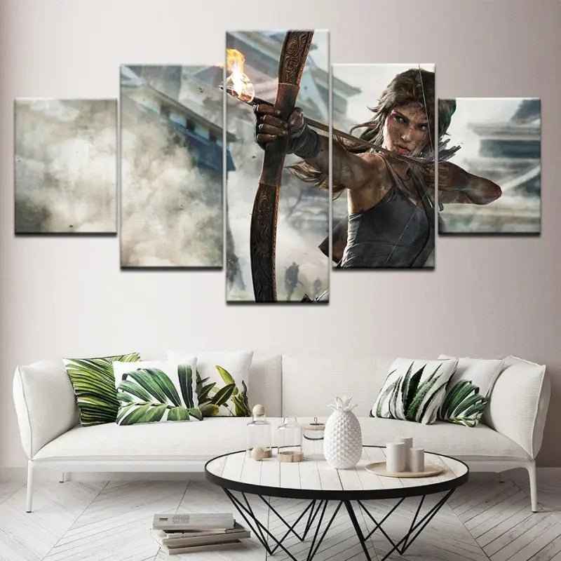 Lara Croft Wall Art – Tomb Raider Decor | Gaming Wall Prints by Gapo Goods