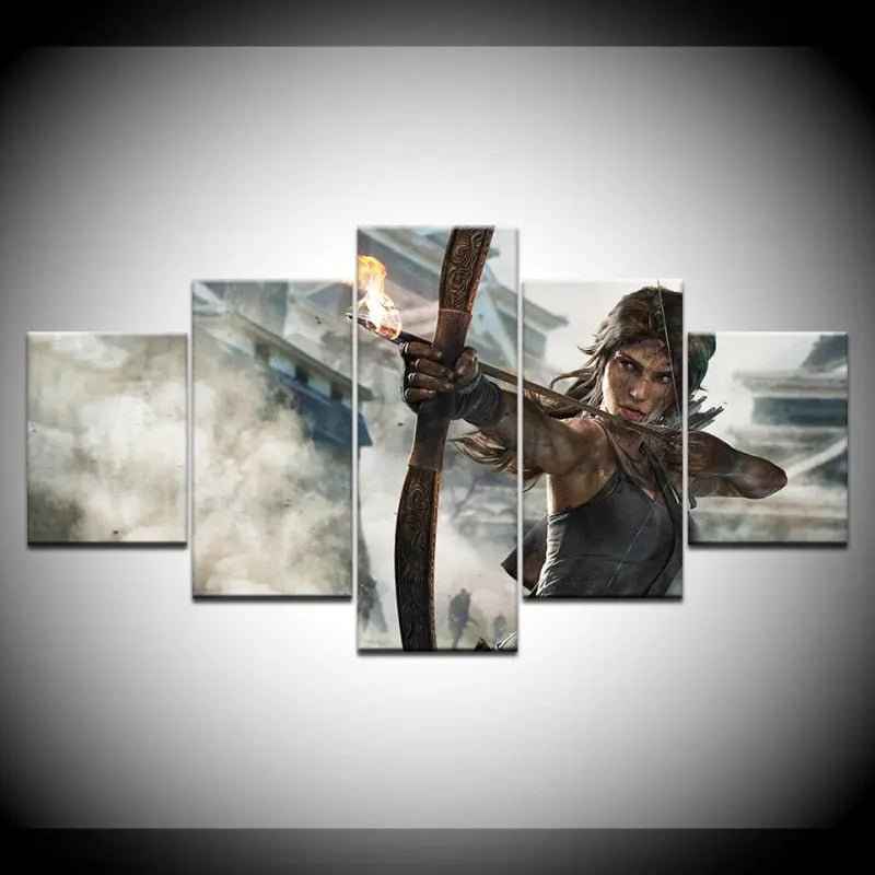Lara Croft Wall Art – Tomb Raider Decor | Gaming Wall Prints by Gapo Goods A