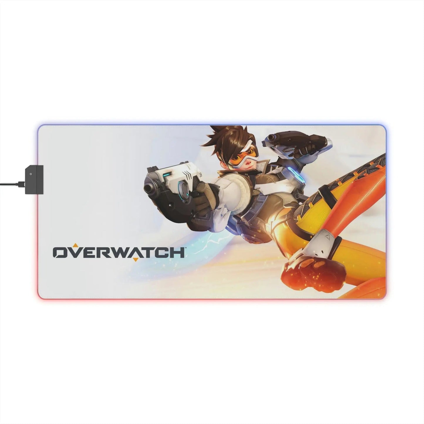 LED Gaming Mouse Pad Overwatch Tracer - Gapo Goods - Home Decor