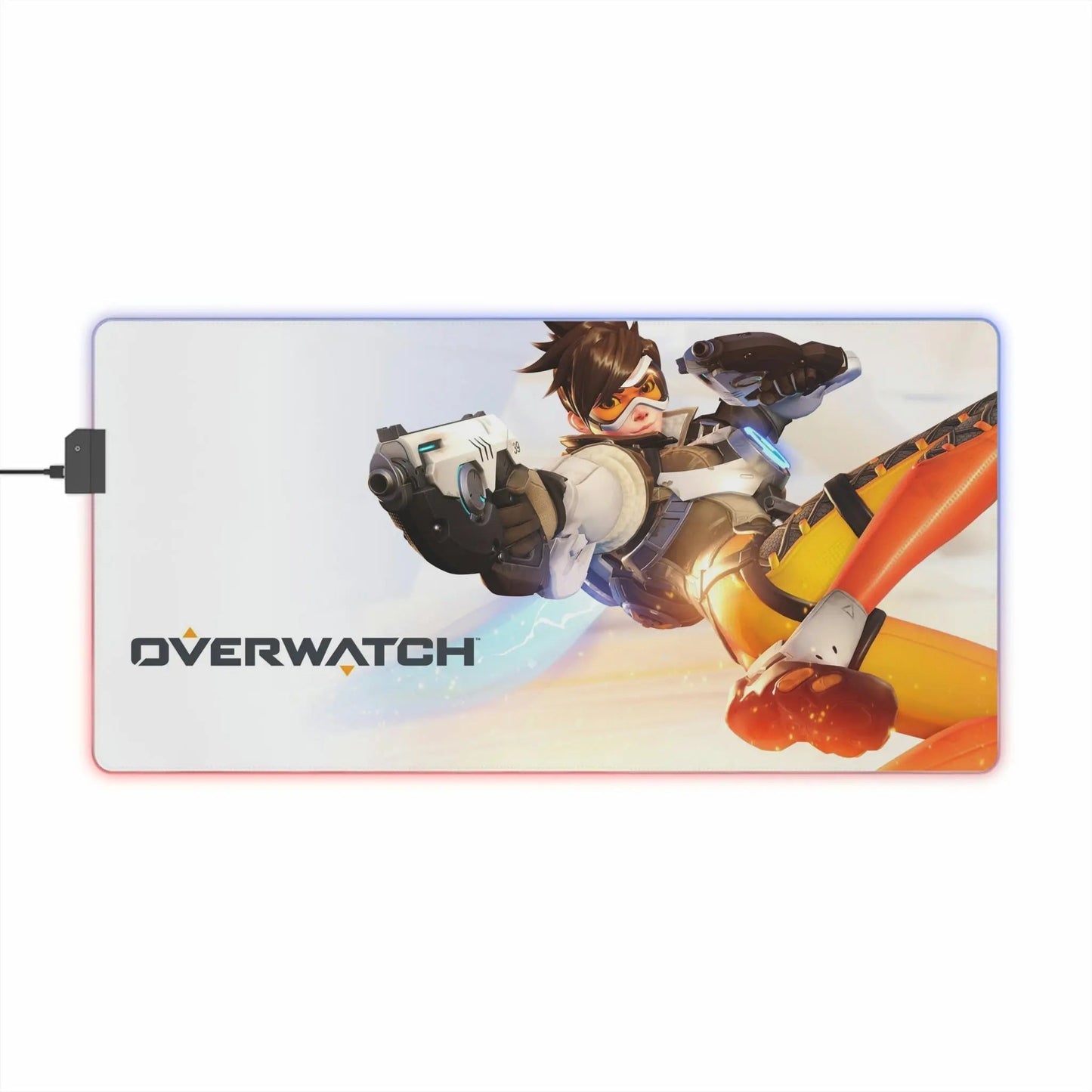 LED Gaming Mouse Pad Overwatch Tracer - Gapo Goods - Home Decor