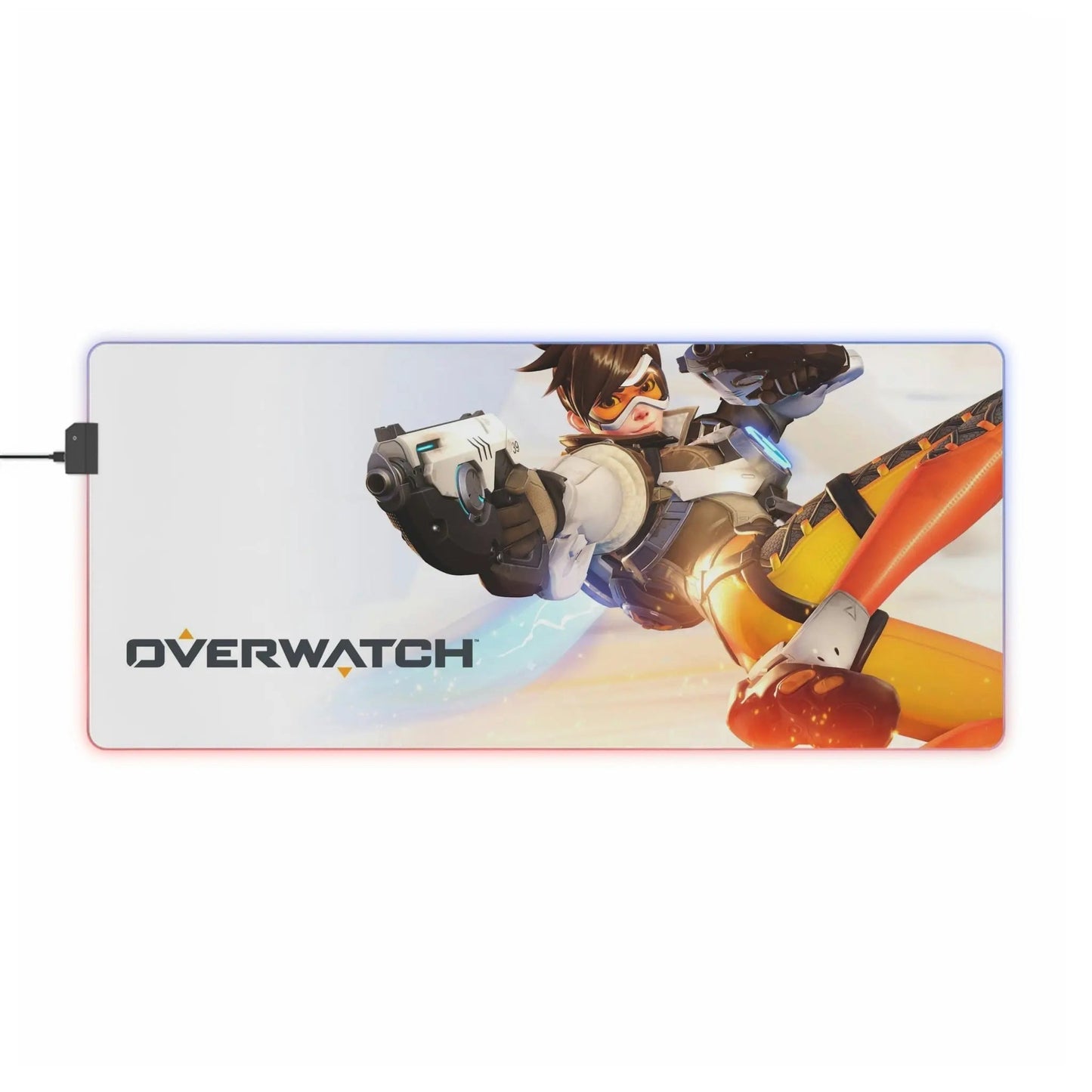 LED Gaming Mouse Pad Overwatch Tracer - Gapo Goods - Home Decor