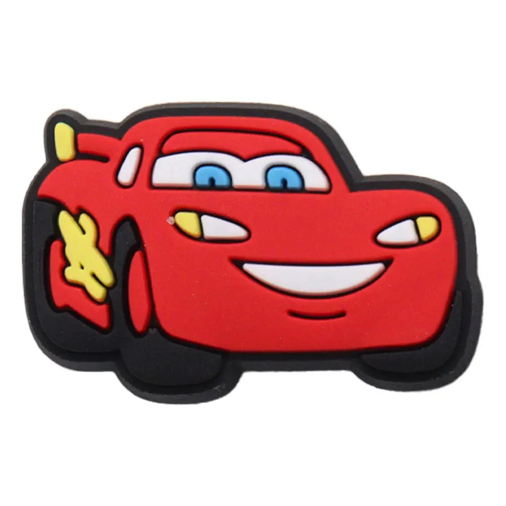 Lightning McQueen Shoe Charms - Boys Sandal Decorations | Disney Cars Accessories Blue CHINA Charms