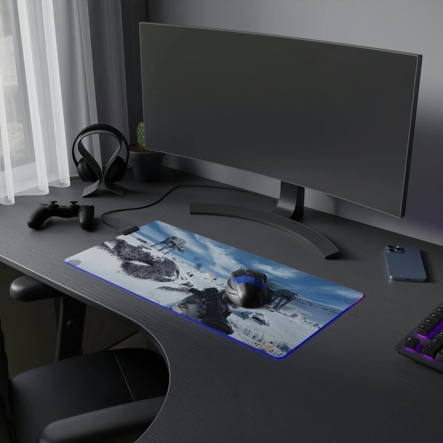 LED Gaming Mouse Pad β Multicolor RGB Mouse Mat With Customizable Lighting