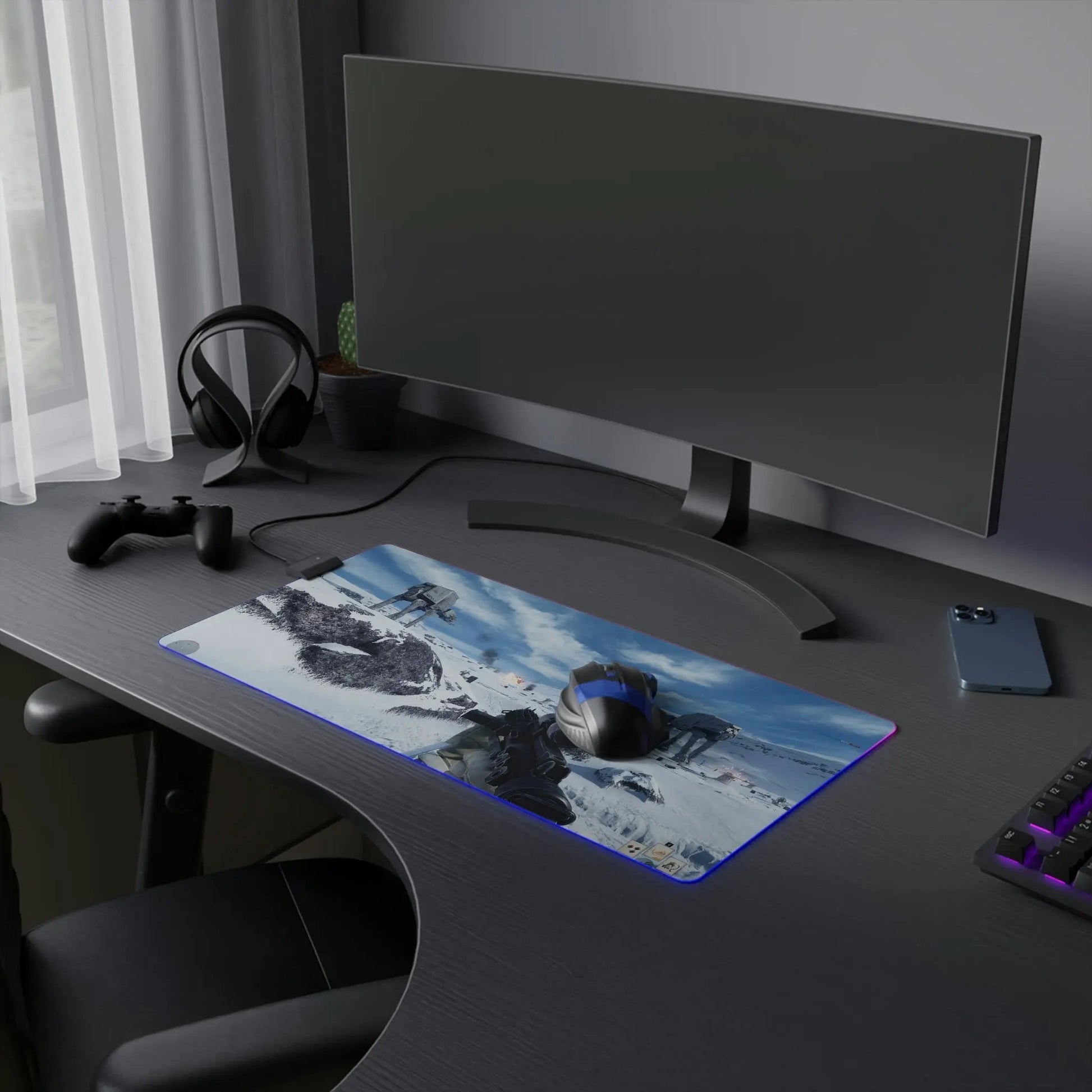 LED Gaming Mouse Pad β Multicolor RGB Mouse Mat With Customizable Lighting