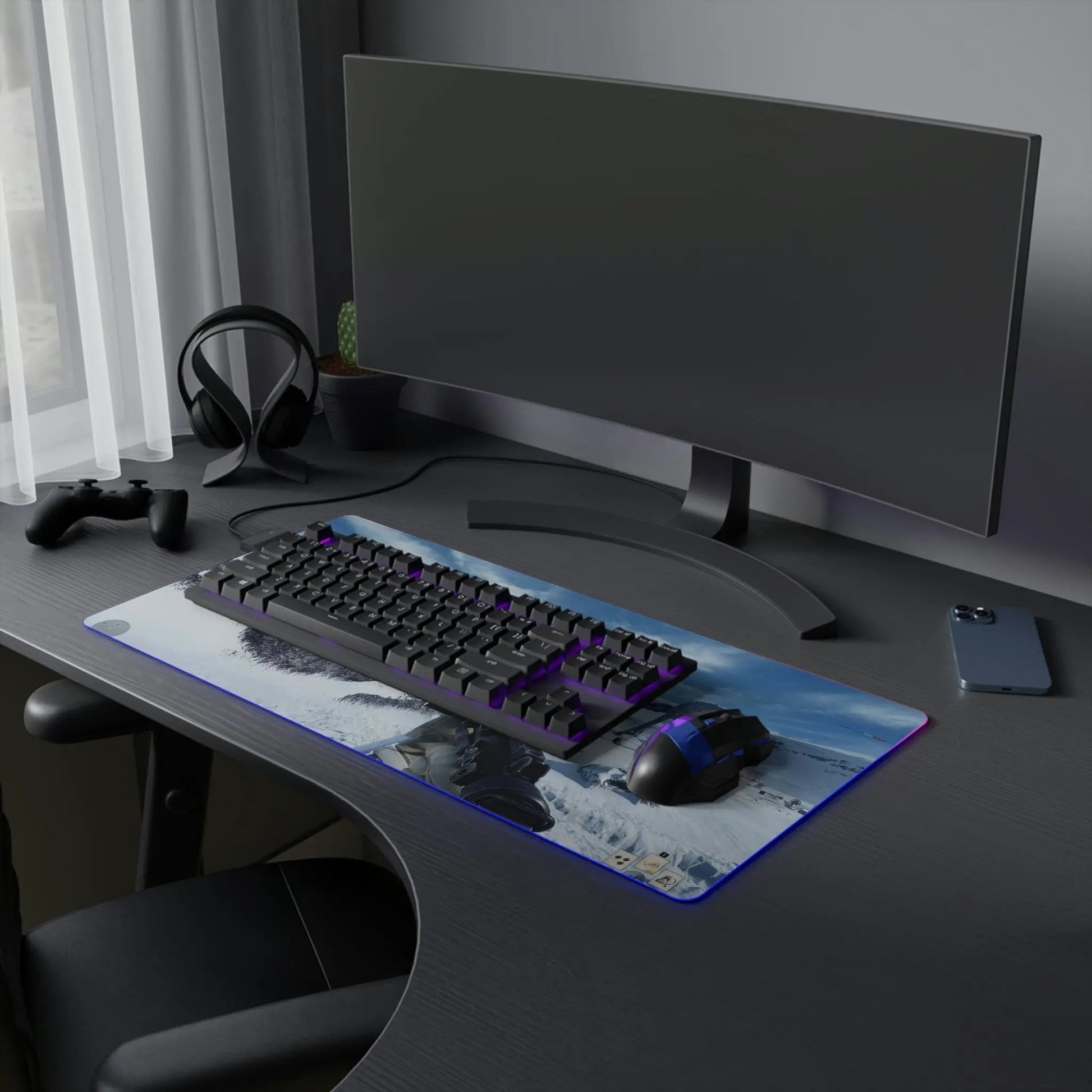 LED Gaming Mouse Pad β Multicolor RGB Mouse Mat With Customizable Lighting